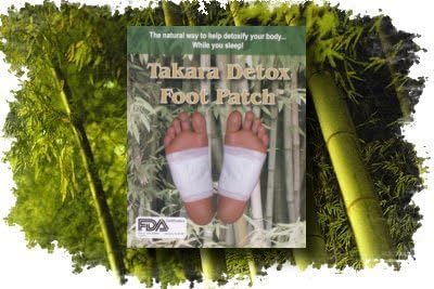 10 Takara Detox Foot Patches - Japanese Detoxification Foot Pads Naturally Detoxify the Body While You Sleep. Improve Your Sleep, Reduce Swelling or Fatigue, Remove Toxins.