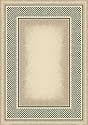 2'1" x 7'8" Milliken Innovations Old Gingham P7321 - 2001 - Opal-Peridot Rectangular Runner