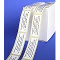Pr�ge-Etiketten mit schwarzer Schrift, 300 St�ck mit Ihrer Wunschadresse, ca. 50 x 18 mm, f�r bis zu 5 Zeilen Text