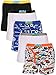 Dimore® Boys Underwear Brief 5 Pack Boxer Brief Stretch Car/Football Print Underwear