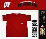 Wisconsin Badgers Scrub Style Top from GelScrubs