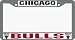 Search : Chicago Bulls Chrome License Plate Frame
