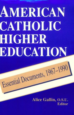 American Catholic Higher Education: Theology