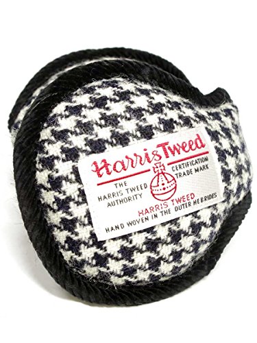 (アベレージ) average EAR MUFFLER[HARRIS TWEED][バックアームイヤーウォーマーマフラー/耳あて]CHIDORI/WHT×BLK