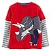 Baby Box Little Boys' kids long sleeve rhino T-Shirts