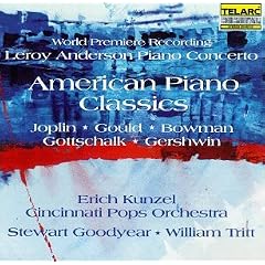 American Piano Classics by Leroy Anderson, Euday L. Bowman, George Gershwin, Louis Moreau Gottschalk, and Morton Gould
