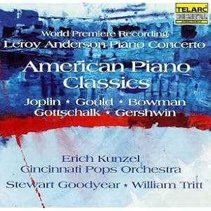 American Piano Classics by Erich Kunzel and Cincinnati Pops Orchestra (Audio CD - 1993)