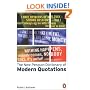 The New Penguin Dictionary of Modern Quotations (Penguin Reference Books)