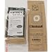 Kirby Part#197301 - Genuine Kirby HEPA Filtration Vacuum Bags Model G6 and Ultimate G - 9/Package