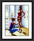 11H 40 by Annick Bouvattier - Framed Artwork