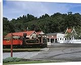 Canvas Prints of Shantytown near Paroa, South Island, New Zealand from Mary Evans