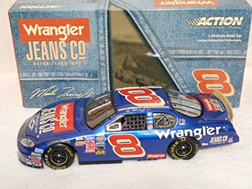 Action - NASCAR - Martin Truex Jr #8 - 2004 Chevy Monte Carlo - Wrangler - 1:24 Scale Die Cast - 1 of 5,844 - Limited Edition - Collectible