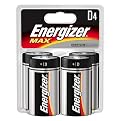 Energizer D Alkaline Top Batteries 4-pk.