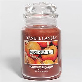 22OZ SPICED PUMPKIN YANKEE CANDLE