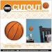 Hip In a Hurry 3D Decor Cut Outs 4.5 Inch Minis-Basketball
