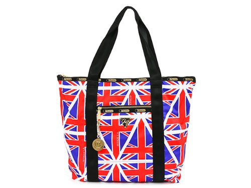 LeSportsac×JOYRICH レスポートサック×ジョイリッチ トートバッグ 3153 P004 ERIKA エリカ ユニオンジャックビッグ コラボ[並行輸入品]