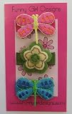 Baby Dragonfly Snap Hair Clip Set