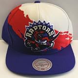 Toronto Raptors Throwback Mitchell & Ness Paintbrush Wool Snapback Cap Hat