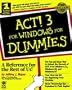 ACT! 3 for Windows for Dummies