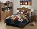 Classic Sports Full/Queen Quilt and 2 Pillow Shams by Pem America