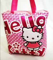 Sanrio Hello Kitty Tote Bag - Kitty Shopping Bag