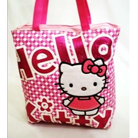 Sanrio Hello Kitty Tote Bag - Kitty Shopping Bag