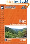 Hikeline Wanderf�hrer Harz. Die 51 sc...