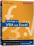 Eigenschaften Galileo Press  / Einstieg in VBA mit Excel. Das Video-Training auf DVD