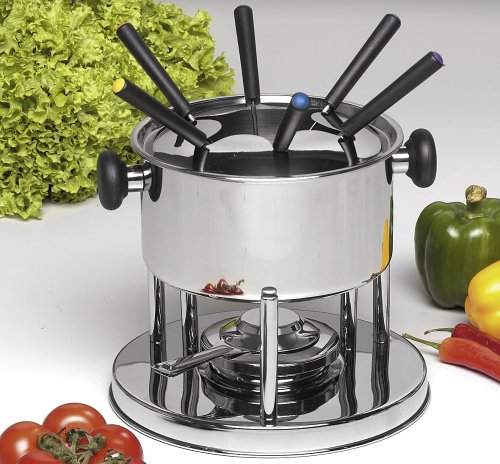 Kela 66448/66449 Fondue-Set AKTION 11tlg. Edelstahl rostfrei