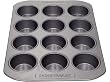 Farberware 52106 Nonstick Bakeware 12-Cup Muffin Pan