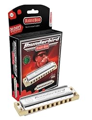 Musical Instruments: Hohner Inc. M2011BXL-LF Marine Band Thunderbird Harmonica, Key of Double Low F - Hohner Inc, USA
