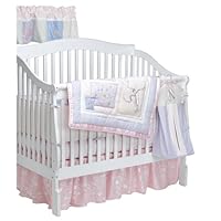 Kids Line En Pointe 6-Piece Crib Set - colors as shown, one size