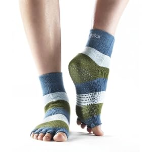 Cheap ToeSox Pilates Half Toe Toe Socks