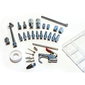 Primefit IK2001S-30 1 4-Inch NPT Air Accessory Kit with Storage Case, 30-Piece by Primefit