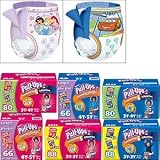 Huggies Pull-Ups Training Pants for BOYS + Night Time (62+26=88 Training Pants) 2T-3T (18-34 lbs, 8-15kg)