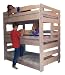 Triple Bunk Bed Plan that Sleeps Three
