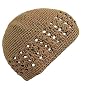 WARM BEIGE KNIT CROCHET BEANIE SKULL KUFI CAP HAT