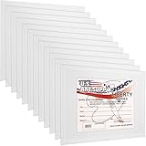 US Art Supply&reg; Professional Quality 11" X 14" Canvas Panels 12-pack - Great for Students and Professional Artists (This Kit Is for a Full Case Pack of 12 Canvas Panels)