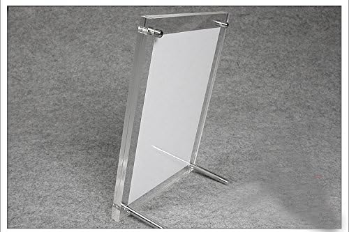 (Pack/5units) 7inch L-frame Screw Acrylic Certificate &Diploma Frames