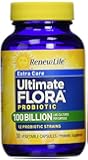 Renew Life Ultimate Flora Extra Care Probiotic 100 Billion (Formerly Ultra Potent), 30 Count