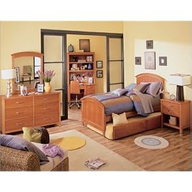 Lea Industries 491 Series PBS CitiStyle Panel Bedroom Set with Twin or Full Size Bed