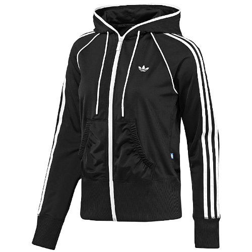 Adidas Damen Kapuzenjacke S Zip, black, 38, X30945