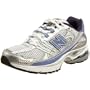 New Balance Women's WR758 Running Shoe,White/Silver,8 B