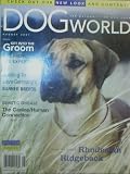 Dog World Magazine August 2001 Rhodesian Ridgeback->Cliquez sur l'image pour obtenir des informations sur ce livre