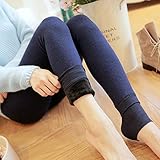 Foxhony マタニティ下着 裏起毛 マタニティ スパッツ マタニティレギンス トレッチ パンツ 妊婦 レディース ウエストゴム アジャスター調節可 暖かい (ブルー) [並行輸入品]