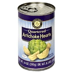Fancifood Artichoke Hearts, Quartered, 14-Ounce Containers (Pack of 12)