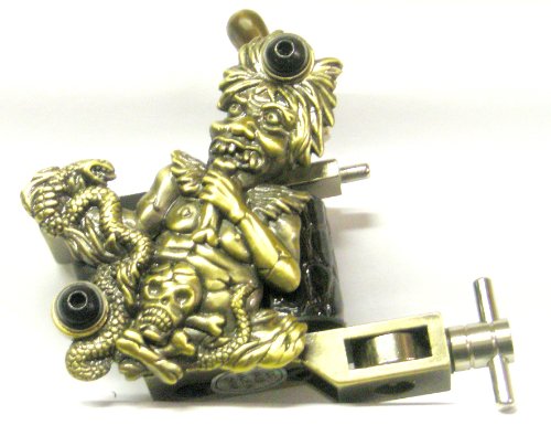 2 Tattoo Machine Gun + Grip Low Noise Tattoo Gun NEW MVIII