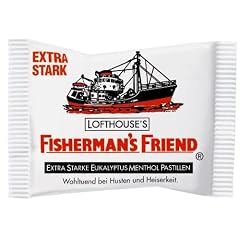 Fisherman's Friend mit Zucker extra stark, 24er Pack (24 x 25 g Beutel)