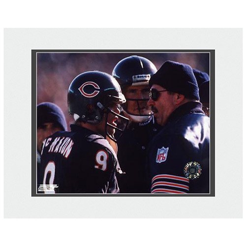 Photo File Chicago Bears Jim McMahon/Mike Ditka Matted Photo