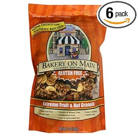 Bakery On Main Gluten Free Granola, Extreme Fruit & Nut, 12-Ounces Bags (Pack of 6)